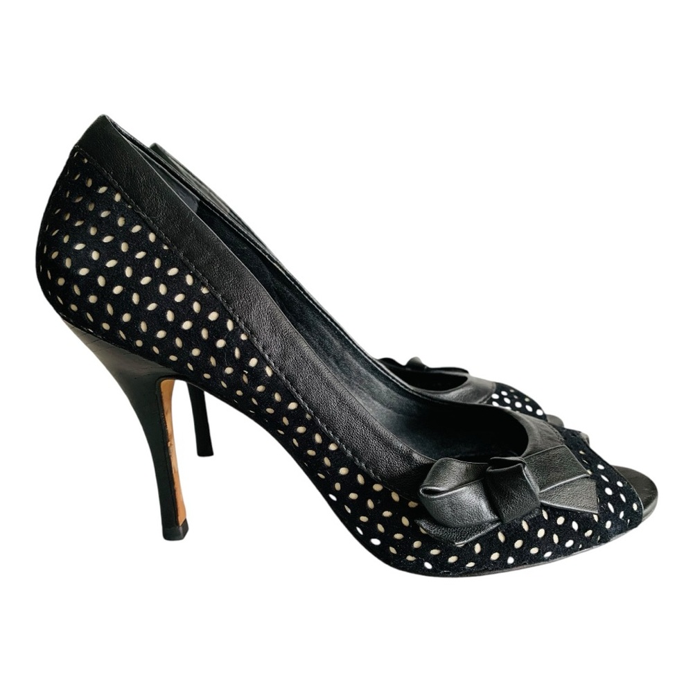 Peep Toe High Heel Pump